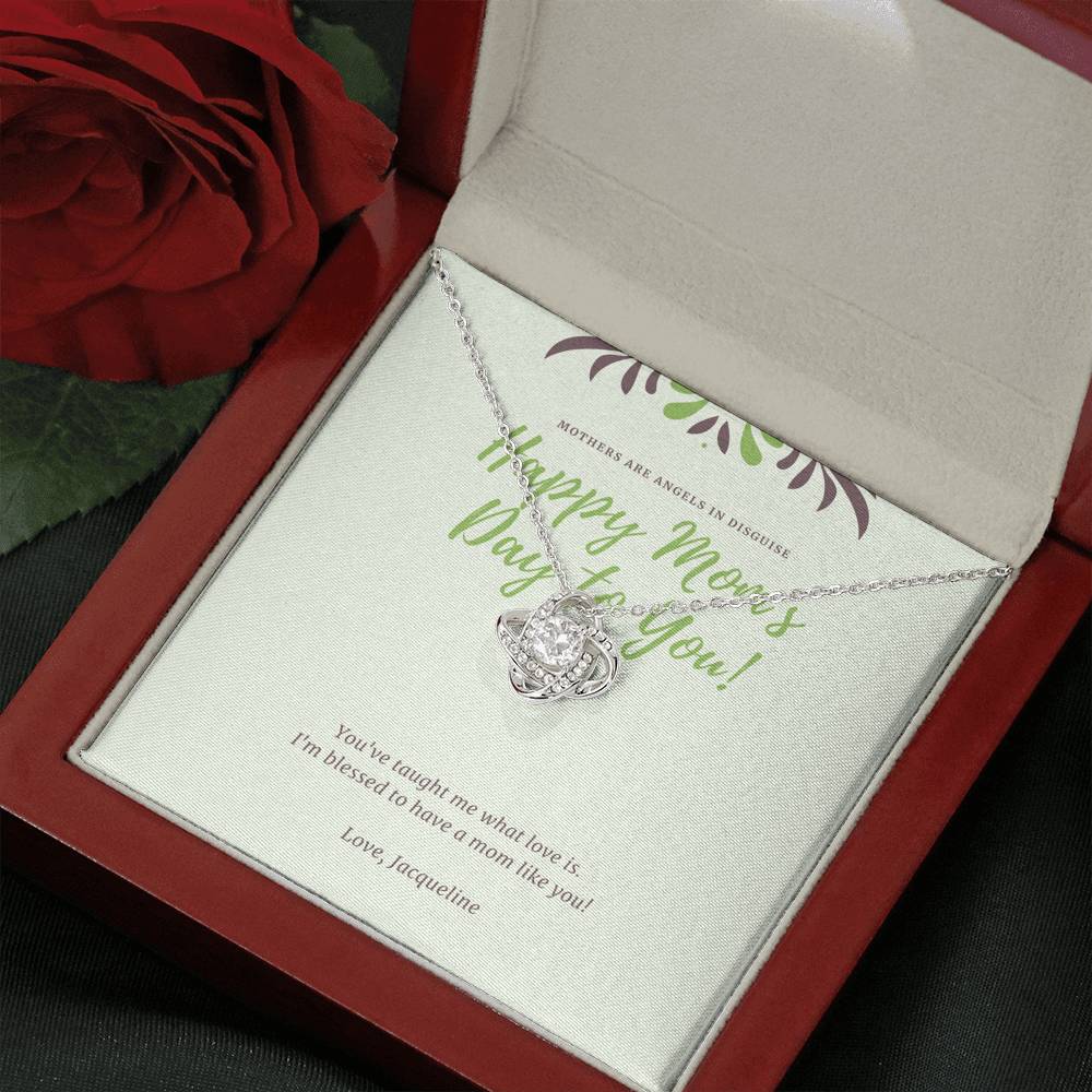 Necklace Gift For Women To My Mommy Grandma Step Mother Mother In Law From Kids Appreciation Thank You Pendent Gift With The Message Card