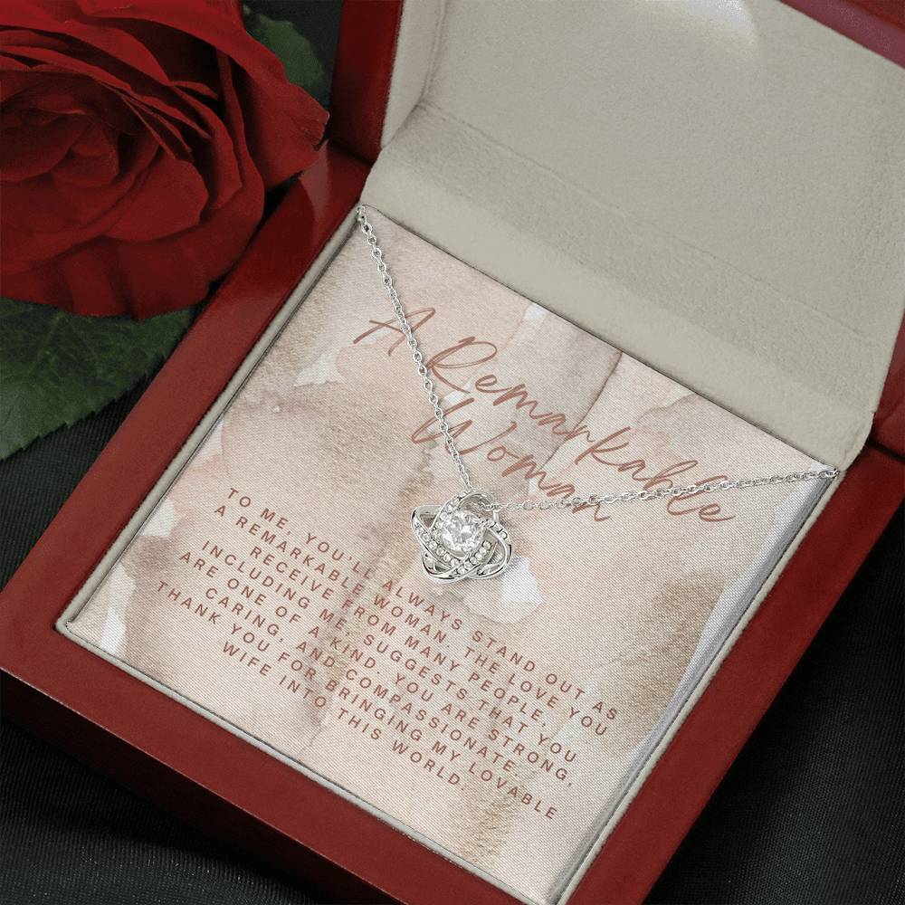 Best Gift for Mother-in-Law, Gift Necklace for Mother-In-Love, Special Card for Mother-In-Law, Gift from Son-In-Law