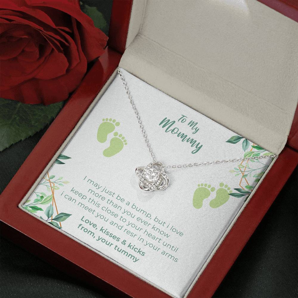 Necklace Gift For Women Personalized Pendent To My Mommy On Her Birthday Mother's Day From Daughter Son With The Message Card