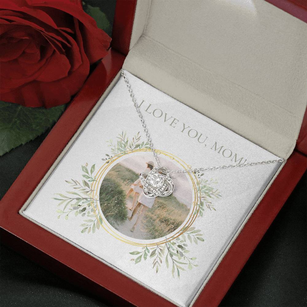 Custom Mother's Day Gift, Gift for Mom, Personalized Picture Gift, Necklace for Mom, Gift Box for Mom