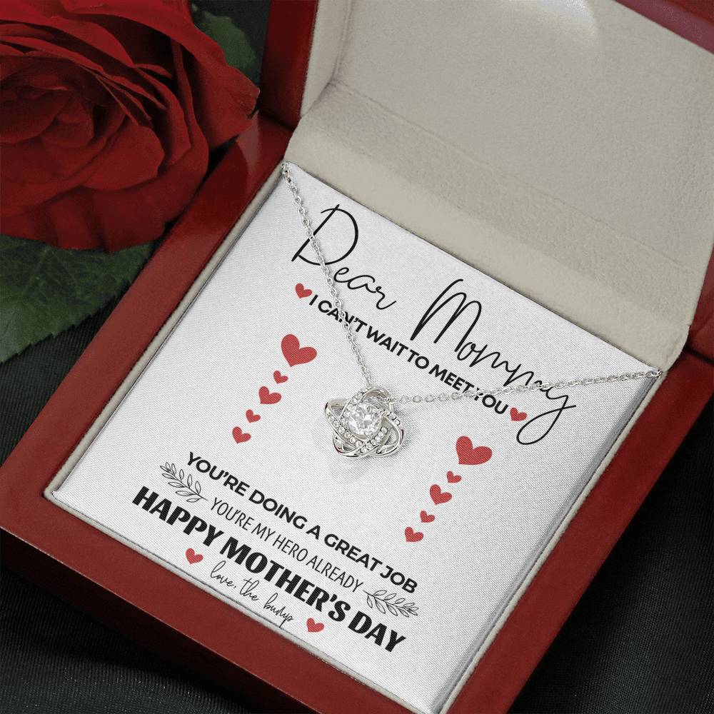 Necklace Gift To My Mom Mother In Law Doing A Great Job Pendent Gift With The Message Card From Daughter Son On Birthday Mother's Day