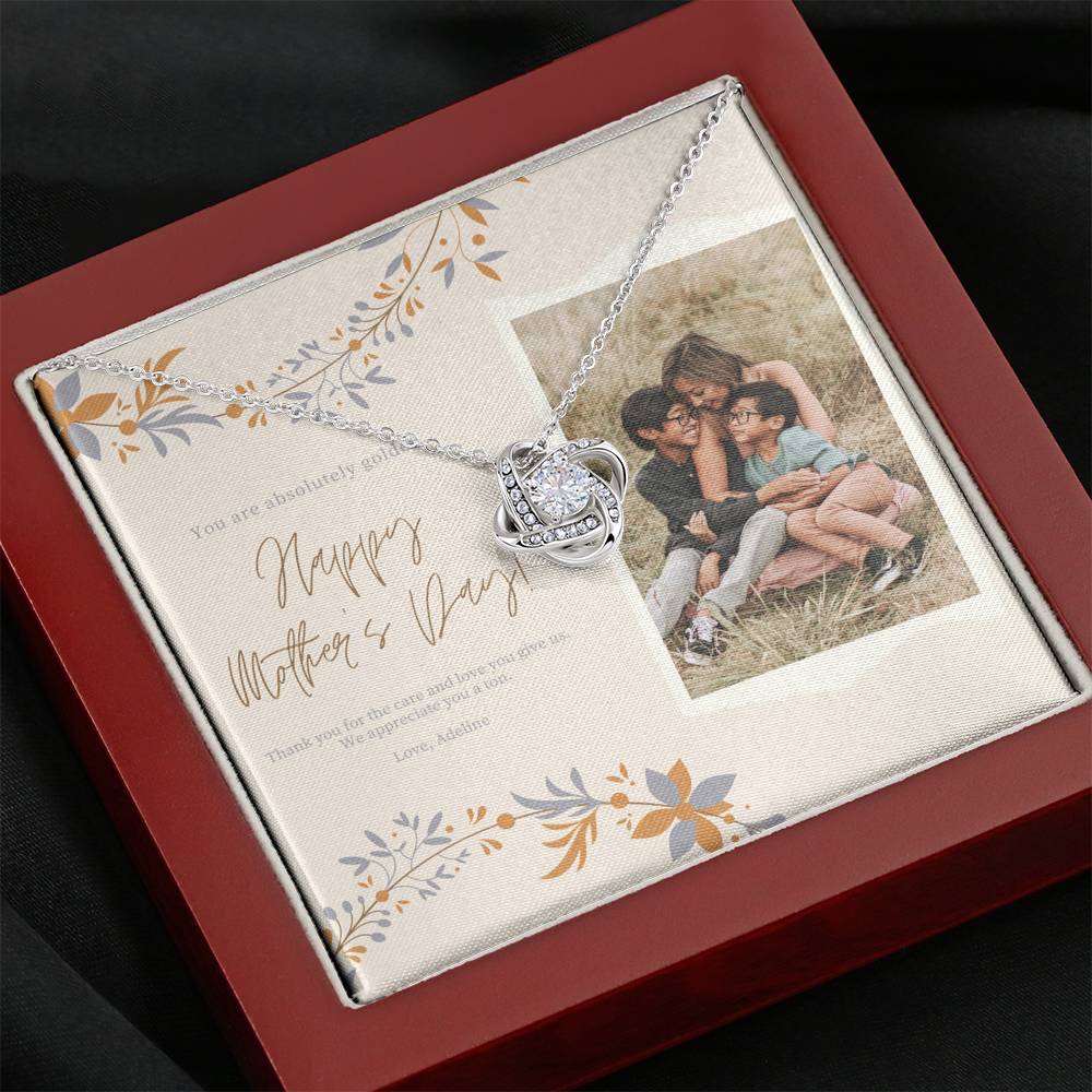 Mothers Day Gift, Birthday Gift for Step Mom to Say Thank you, Gift for Other Mom, Gift for Other Mom, Mother and Daughter Necklace, Stepmom Gift, Stepmother Necklace,