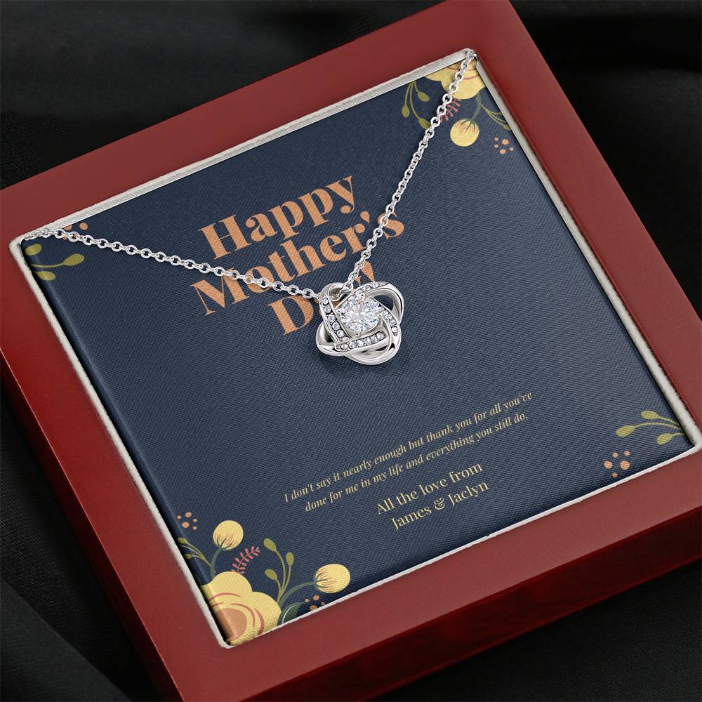 Mothers Day Card, Bonus Mom Gift, First Mothers Day Gift, Bonus Mom Gift, Unbiological Mom, Stepmother Necklace, Step Mom Mothers Day Gift,