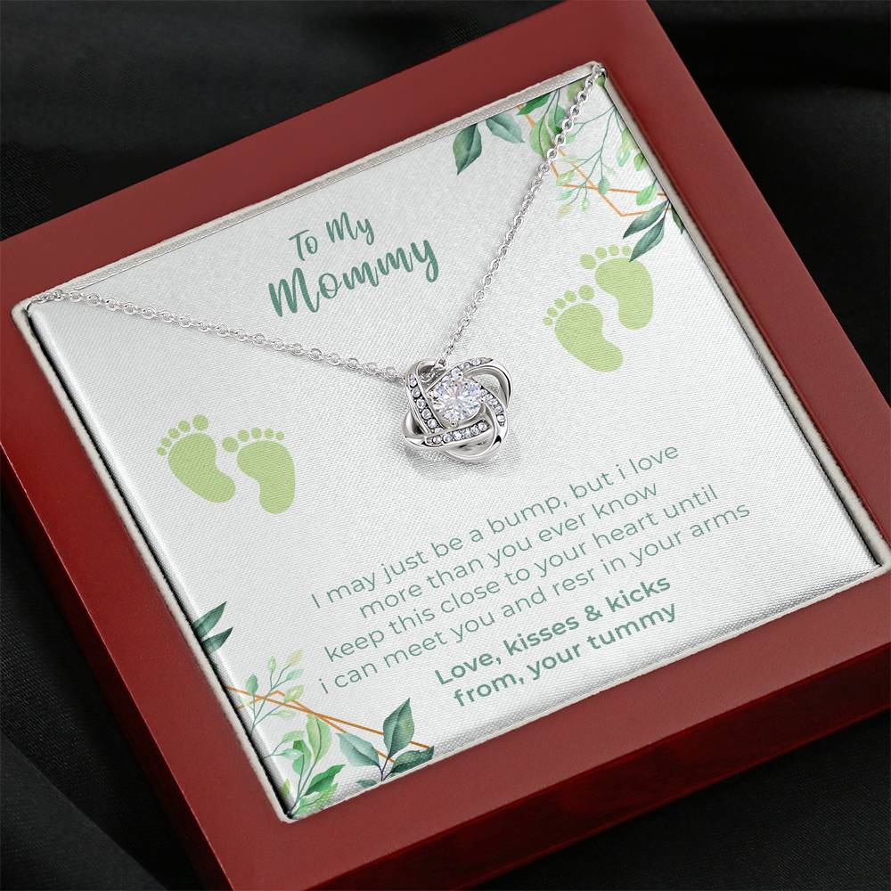 Necklace Gift For Women Personalized Pendent To My Mommy On Her Birthday Mother's Day From Daughter Son With The Message Card