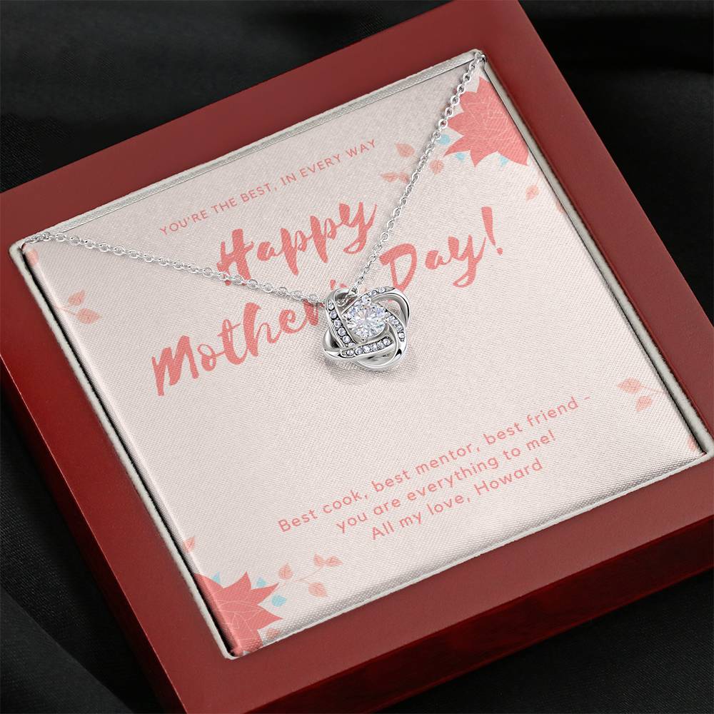 Mother Necklace, Jewelry Gift for My Second Mom, Other Mother Gift, Mothers Day Card, Unbiological Mom, Personalized Mother Day Necklace, First Mothers Day Gift,