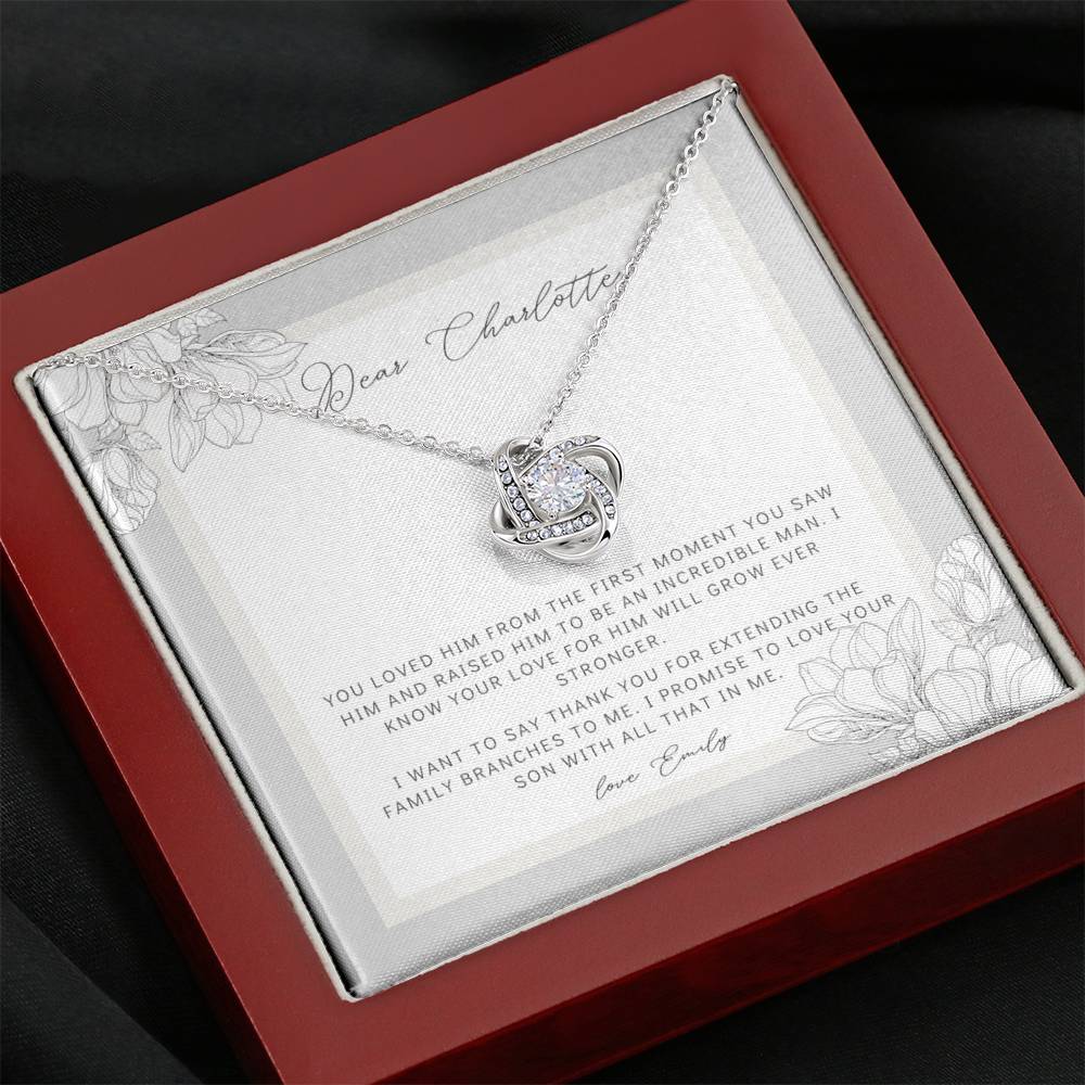Future Mother in Law, Mother of The Groom Necklace, Mother In Law Necklace, Mother of the Groom from Bride Gift, Mother in Law Gift, Wedding Gift, Bride to Mother in law gift