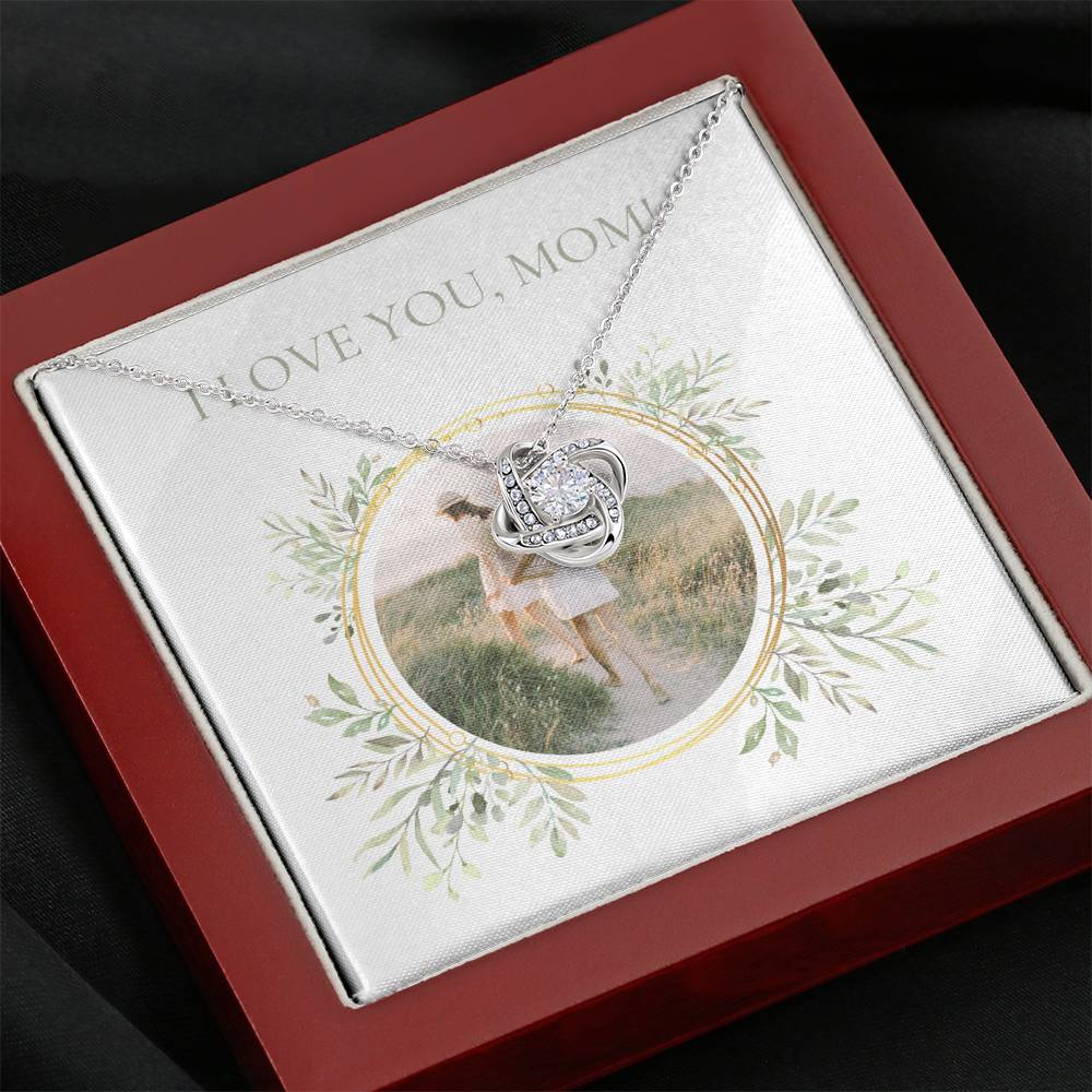 Custom Mother's Day Gift, Gift for Mom, Personalized Picture Gift, Necklace for Mom, Gift Box for Mom