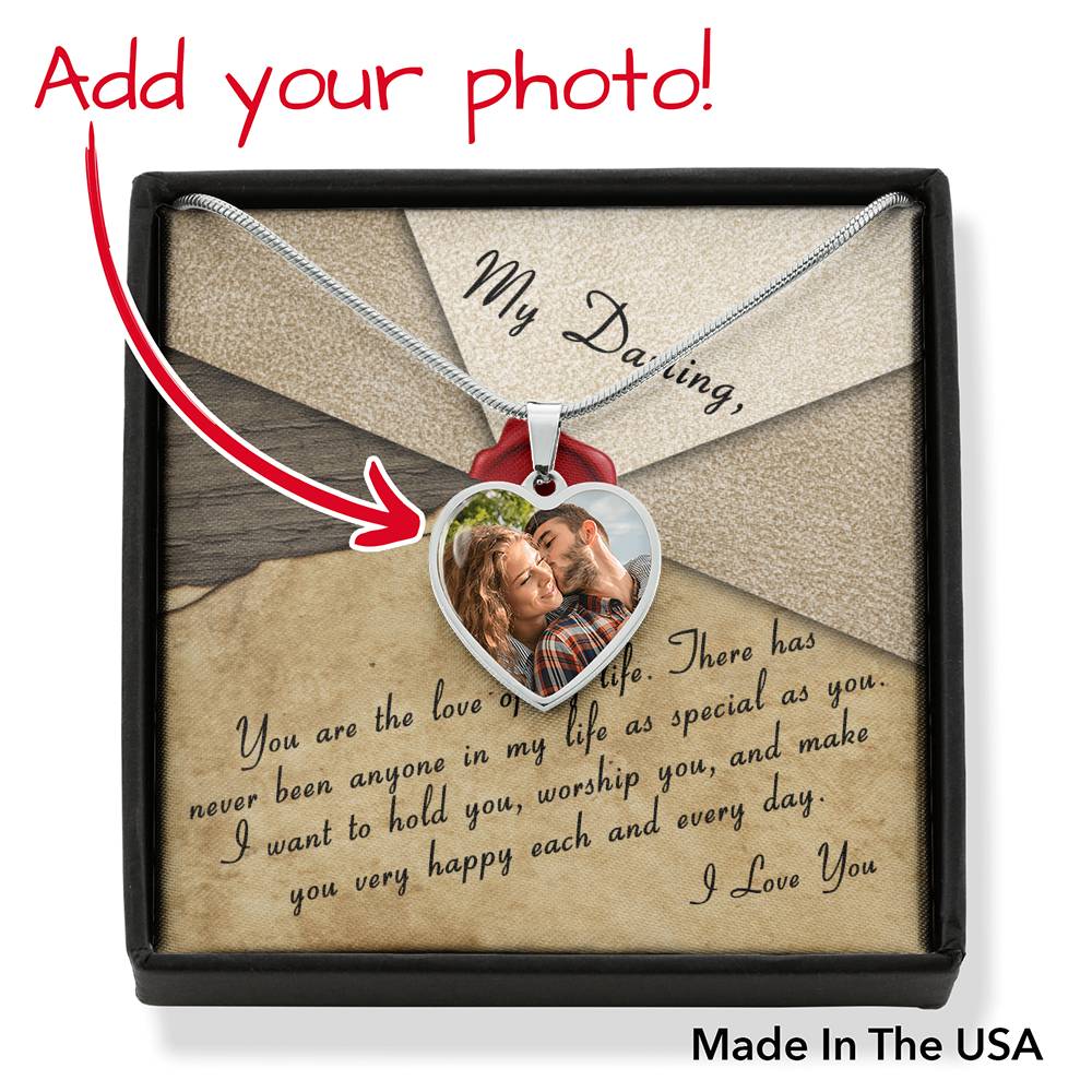 Valentines Gifts, Necklace, To My Wife