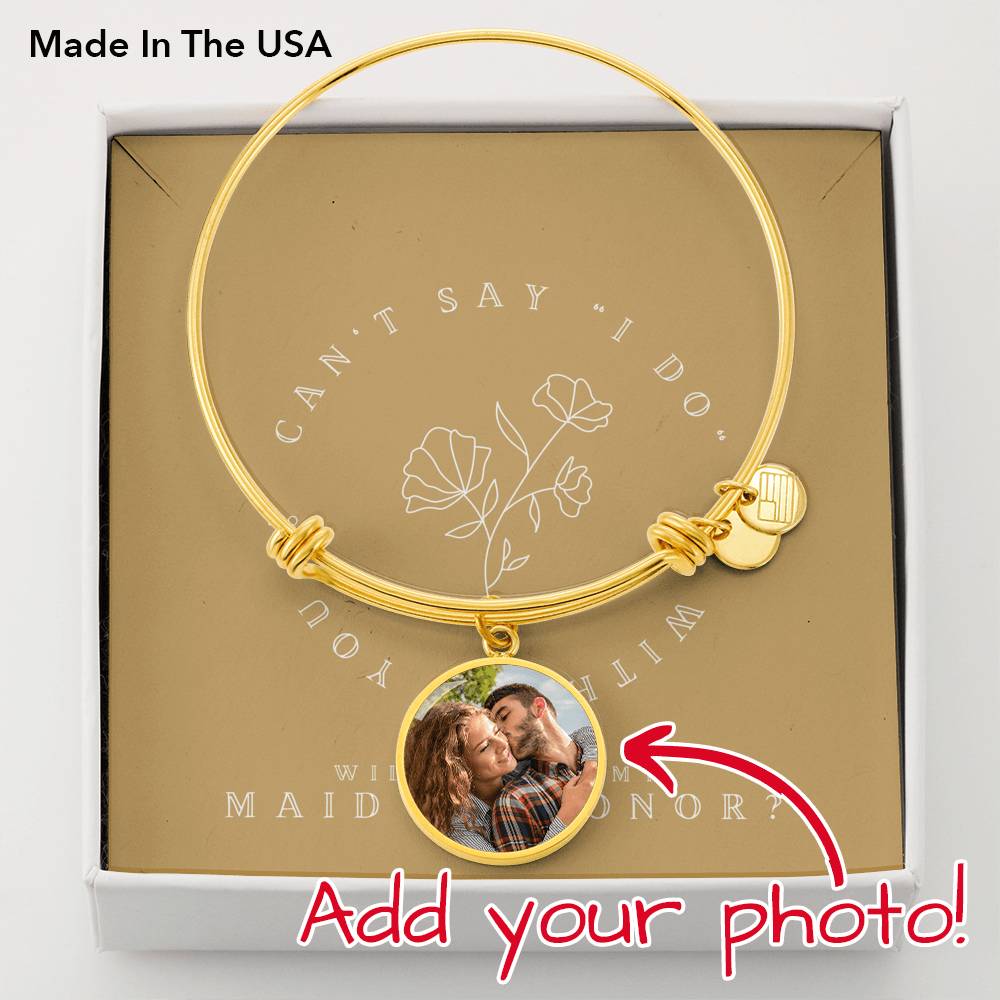 Personalized Necklace Gift For Women To Be My Maid Of Honor For Sister Friend Cousin  Customized Picture Pendent Gift