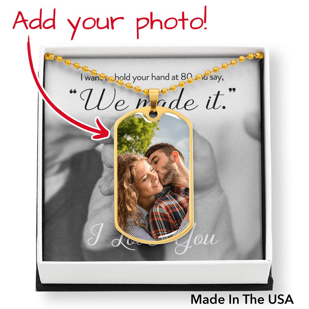 To My Mom Mother In law Wife Daughter Customized Necklace Gift With The Message Card On Mother's Day Valentine's Day Birthday Gift