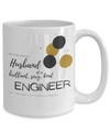 Proud Husband - mug, Coffee mug, funny engineer mug, Job gifts, gift for him, DISHWASHER SAFE, Letter Print mug, fun Message Mug, love goals
