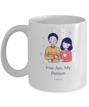 You are my favorite person - mug, Coffee mug, You are my favorite coffee mug, Coffee mug with sayings, Funny Lovely Mug, DISHWASHER SAFE, Letter printed mug, Relationship Message Mug