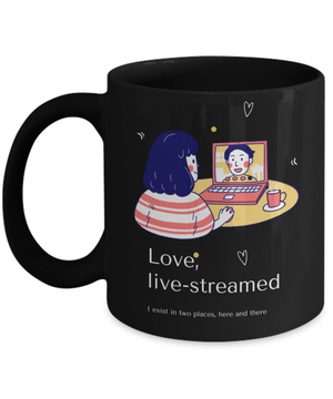 Love Live-streamed White - Mug