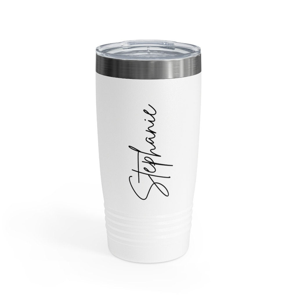 Custom Personalized Name Tumbler, 20oz, Stainless Steel, Gift for Bridesmaids