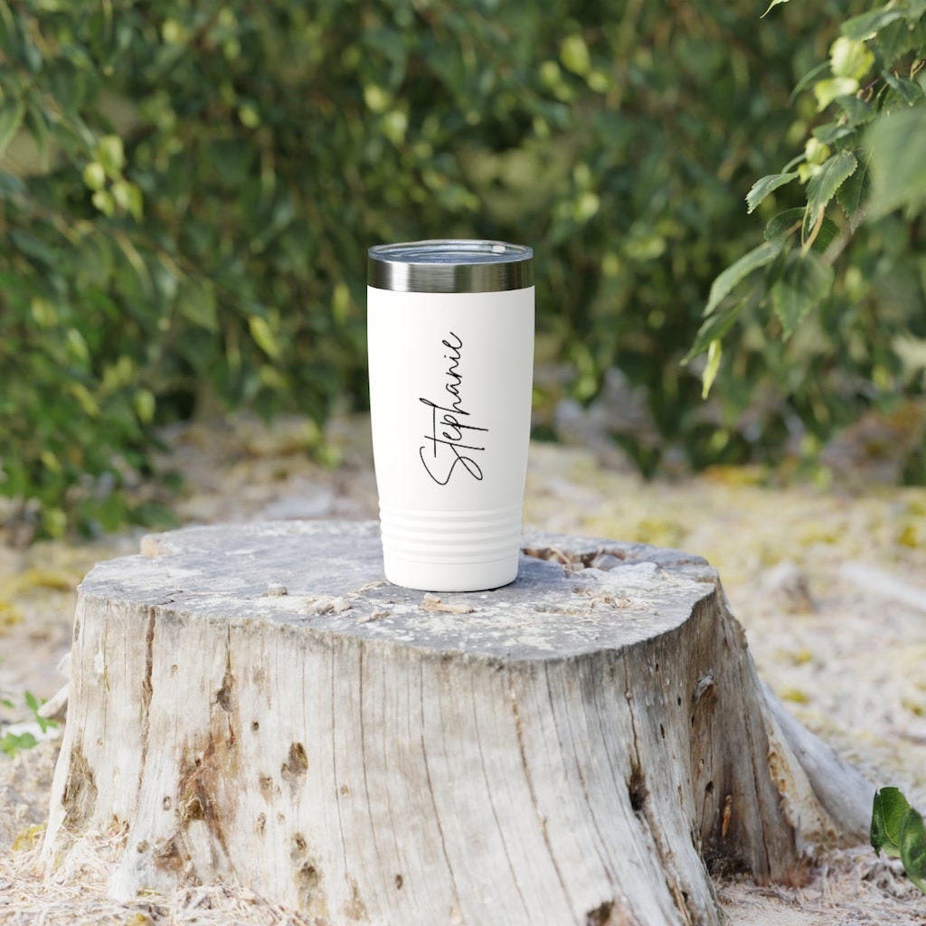 Custom Personalized Name Tumbler, 20oz, Stainless Steel, Gift for Bridesmaids