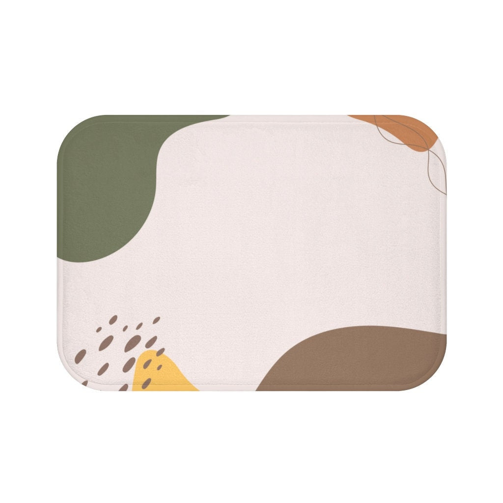 Boho Modern Soft Water Absorbent Floor Bath Mat