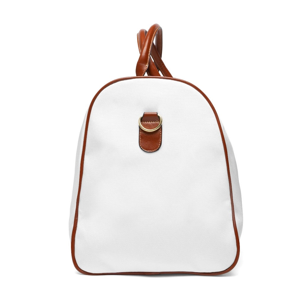Personalized Initial Waterproof Duffle Travel Bag