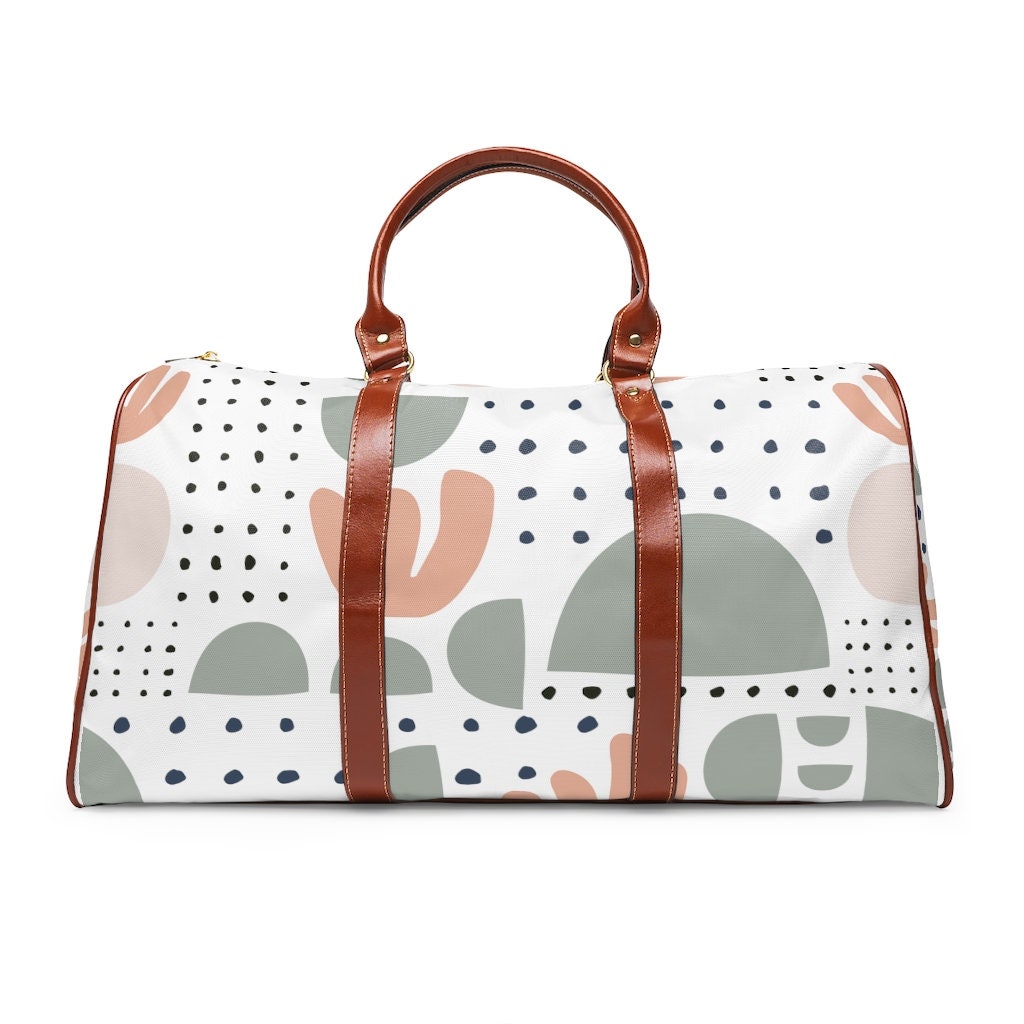 Abstract Modern Waterproof Travel Bag