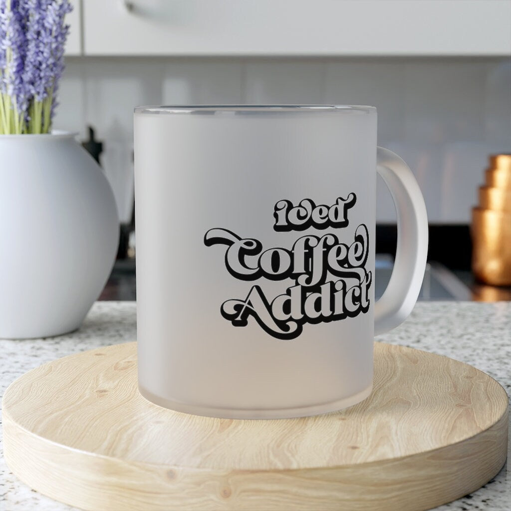 Frosted Glass Mug